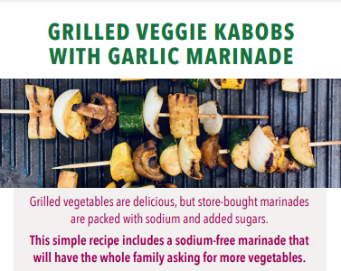 Grilled Veggie Kabobs